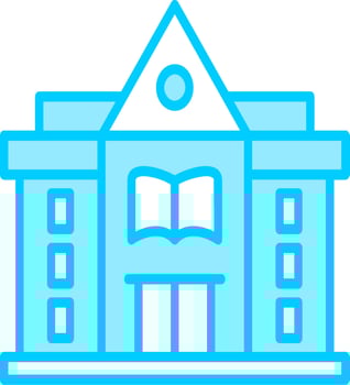 Library Vector Icon