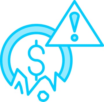 Insolvent Vector Icon