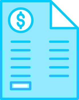 Bill Vector Icon