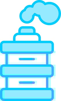 Tear Gas Vector Icon