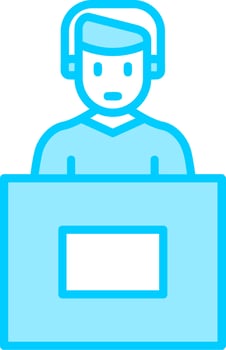 Interview Vector Icon