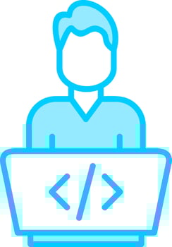 Programmer Vector Icon