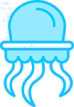 Jellyfish Vector Icon