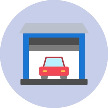 Garage Vector Icon