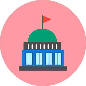 Parliament Vector Icon