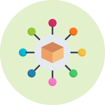 Distribution Vector Icon