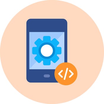 Mobile Development Vector Icon