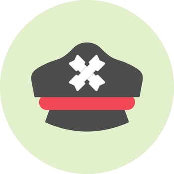 Captain Vector Icon