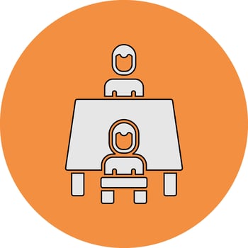 Interview Vector Icon