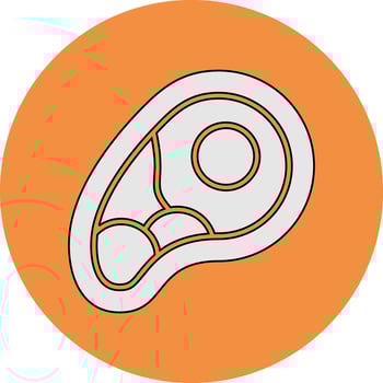meat Vector Icon