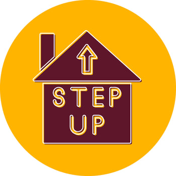 Step Up Vector Icon