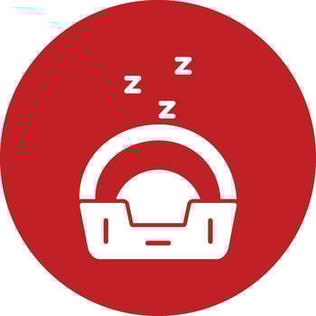 pet bed Vector Icon