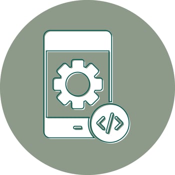 Mobile Development Vector Icon