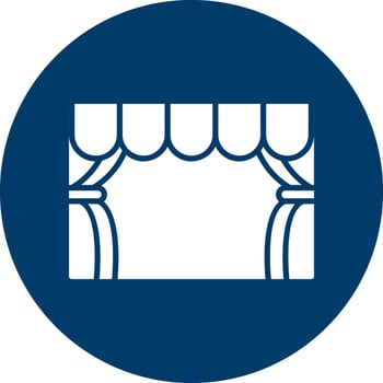 Stage Vector Icon