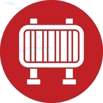 Barrier Vector Icon