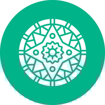 Mandala Vector Icon