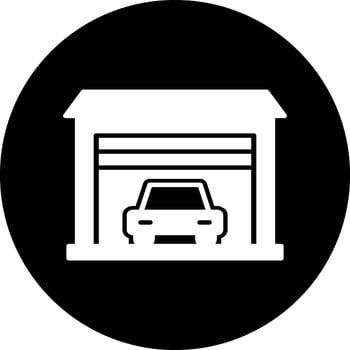 Garage Vector Icon