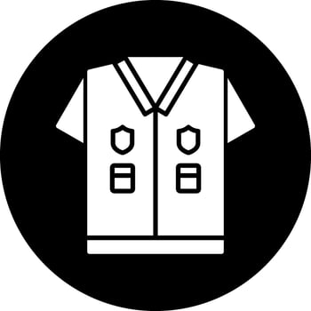 Police Uniform Vector Icon