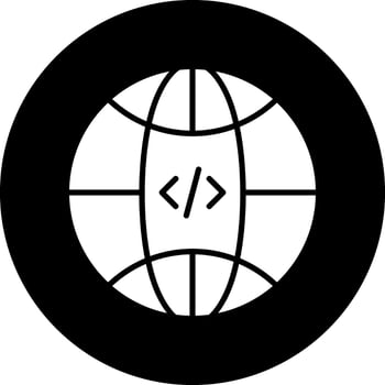 Earth Globe Vector Icon
