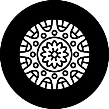 Mandala Vector Icon