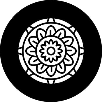 Mandala Vector Icon