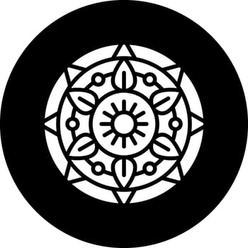 Mandala Vector Icon