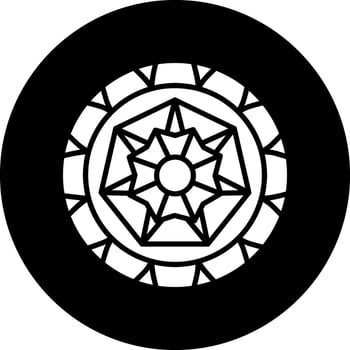 Mandala Vector Icon