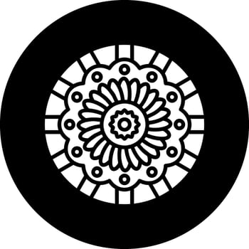 Mandala Vector Icon