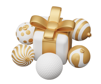 gof ball christmas gift png