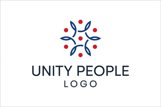 Set of creative colorful social group logos and business cards vector