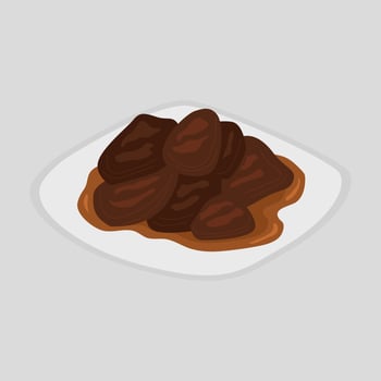 Indonesian food vector style