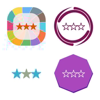 Stars Vector Icon