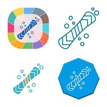 Snowboard Vector Icon