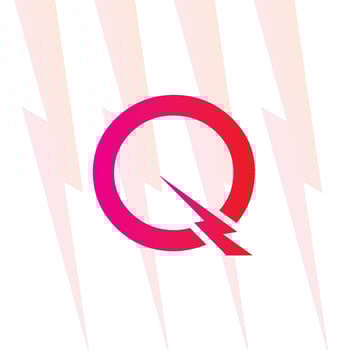 Q letter logo with the Electrical sign, electricity logo, power energy logo, and icon vector