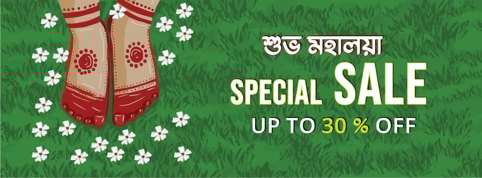 happy mahalaya , SUBHO MAHALAYA, DURGA PUJA POSTERS vector
