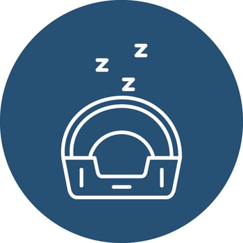 pet bed Vector Icon