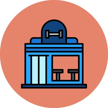 Gym Vector Icon