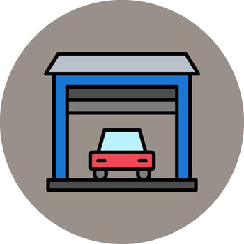 Garage Vector Icon