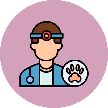 veterinarian Vector Icon