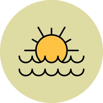 Sun Vector Icon