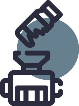 Crusher Creative Icon Design vector