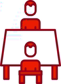 Interview Vector Icon