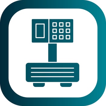 Scales Vector Icon Design