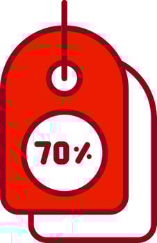 Disscount Tag Vector Icon