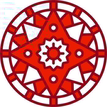 Mandala Vector Icon