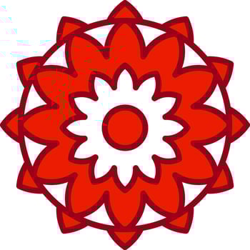 Mandala Vector Icon