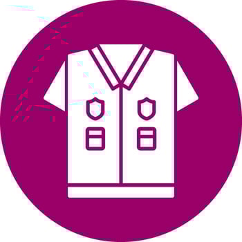Police Uniform Vector Icon