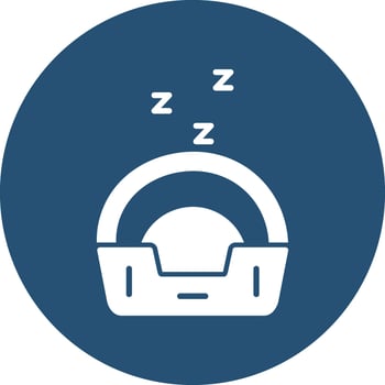 pet bed Vector Icon