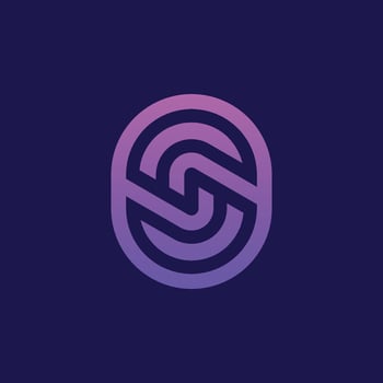 modern and elegant letter SO or OS logo vector