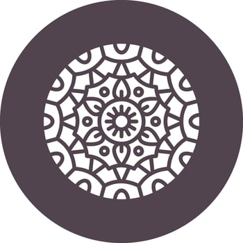 Mandala Vector Icon